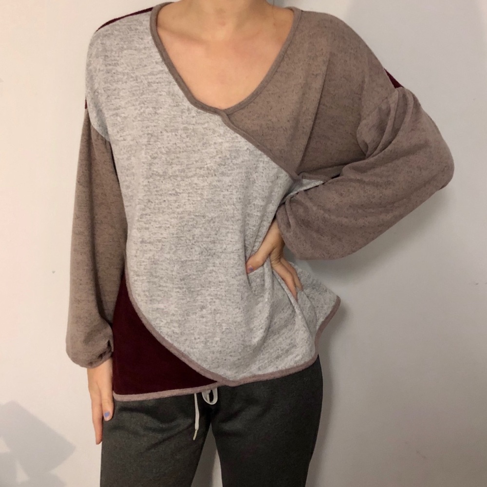 Multicolored sweater